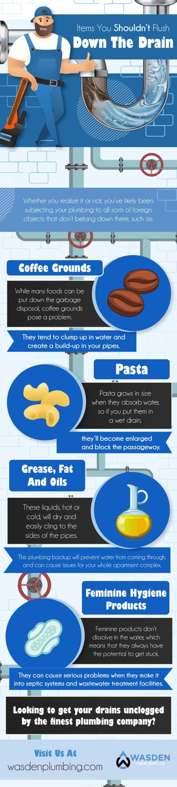 Items You Shouldn't Flush Down The Drain