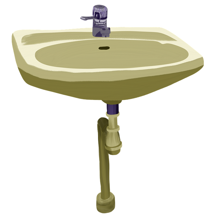 An illustration of a sink 