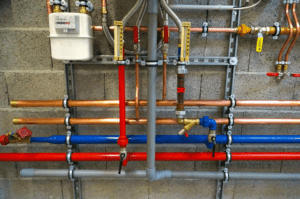 Commercial gas lines in Rowlett