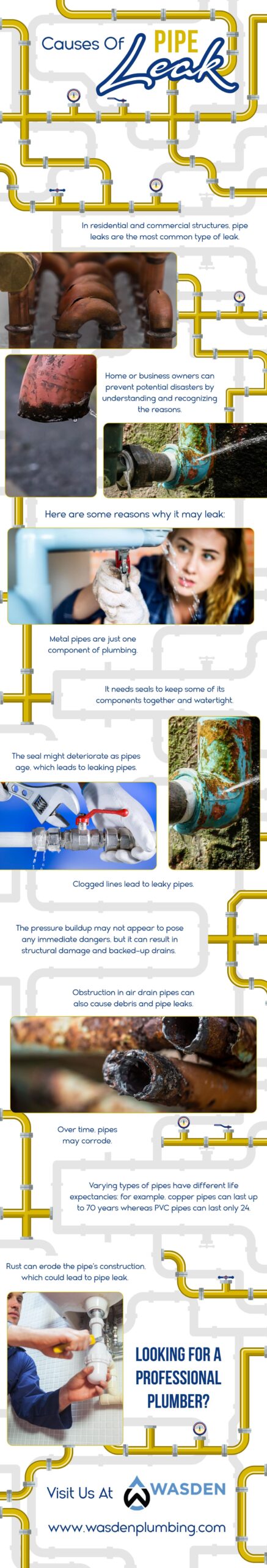 Causes Of Pipe Leak