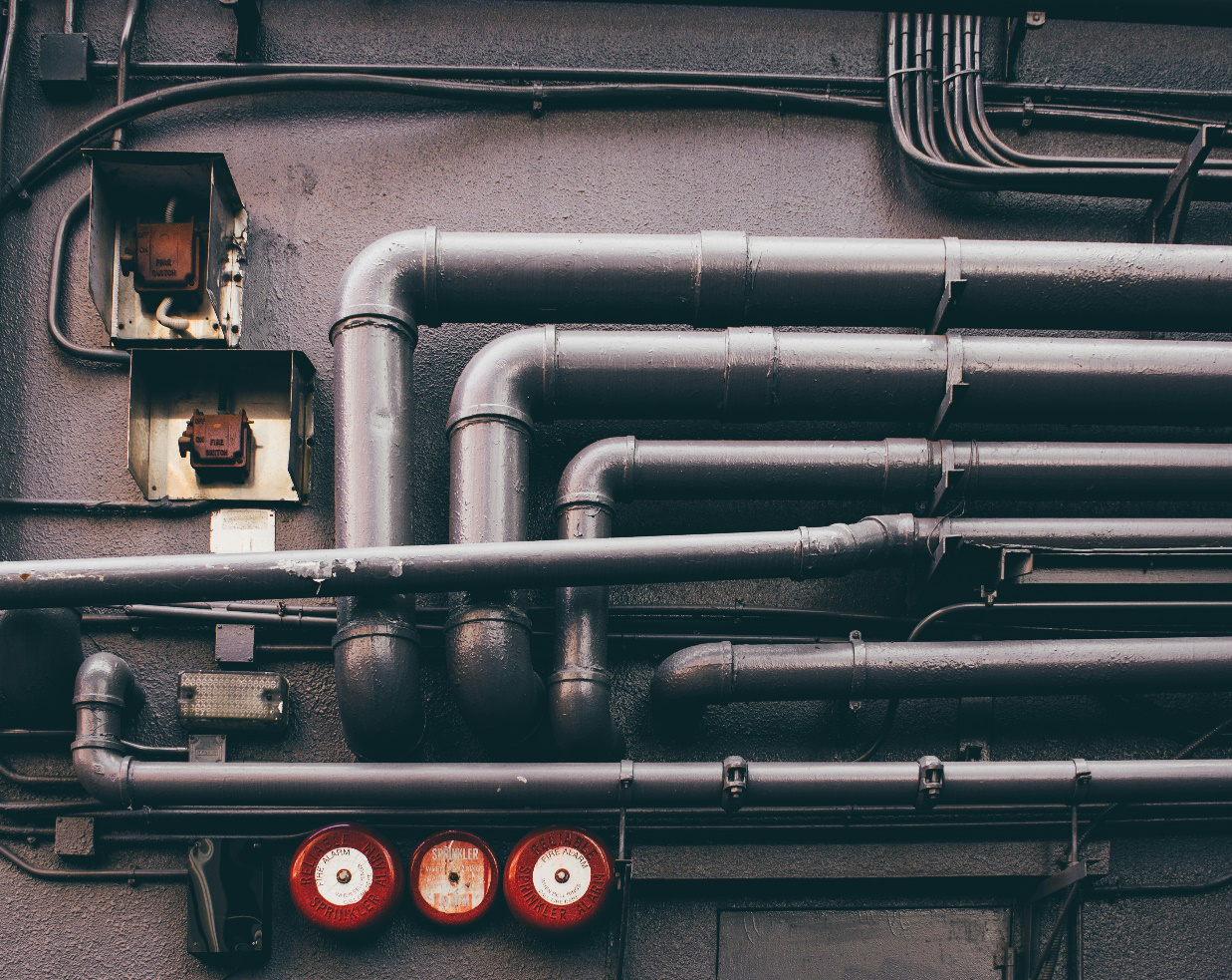 Water Pipes And Meter